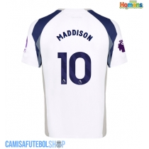 Camisa de time de futebol Tottenham Hotspur James Maddison #10 Replicas 1º Equipamento 2025-26 Manga Curta